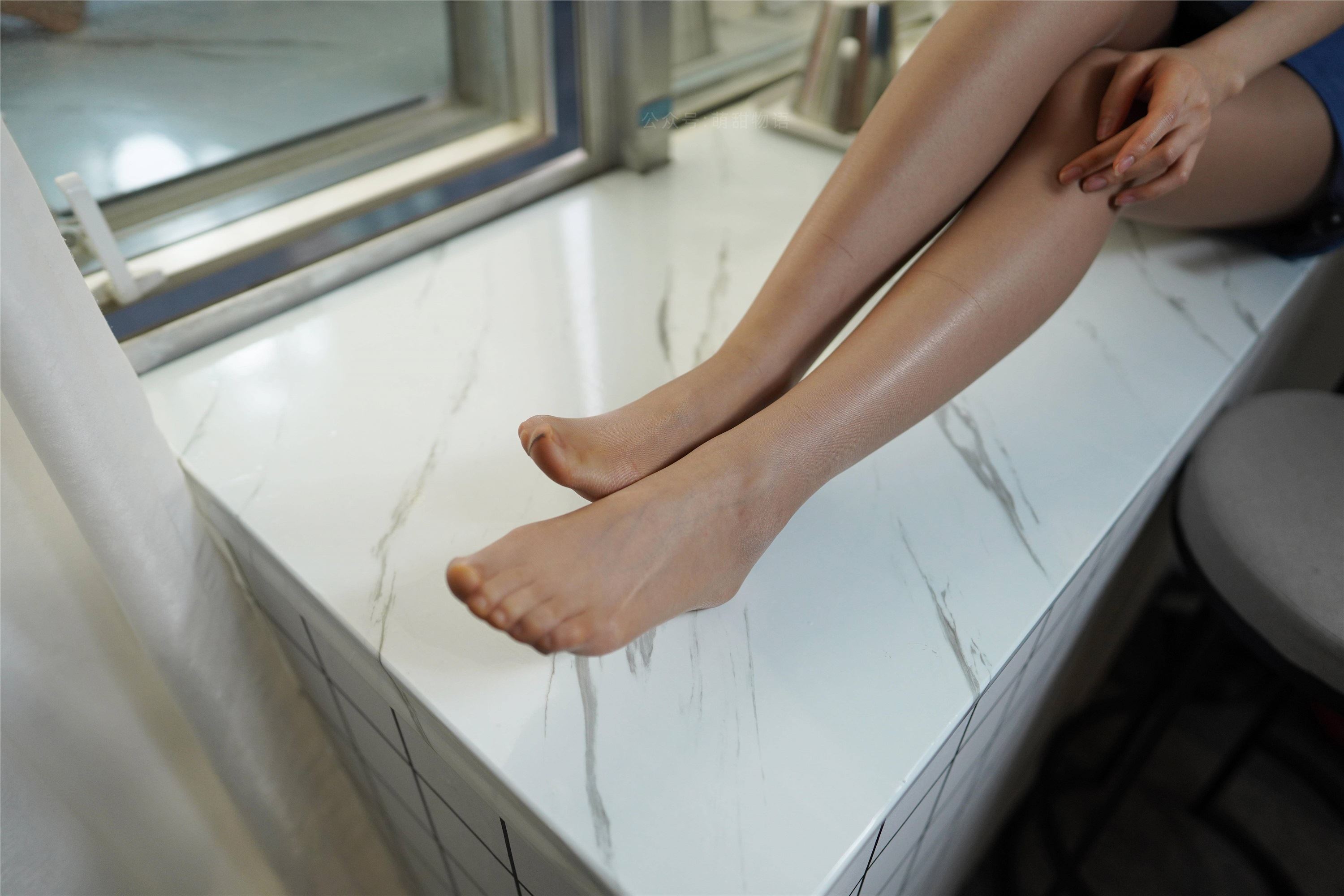 萌甜物语 XM138《蓝裙OL装-腿腿》